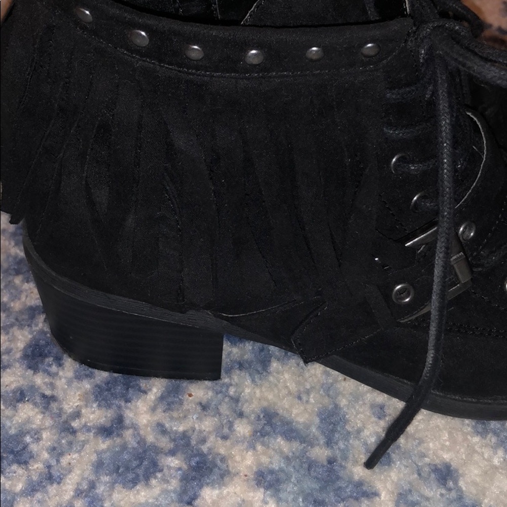 Indigo Rd Fringe Booties - Picture 4 of 6